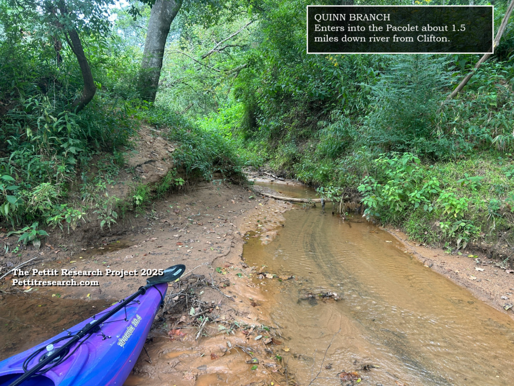 Quinn Branch of Pacolet River